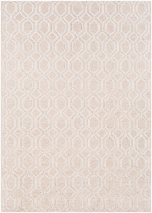 Surya Belvoire Handmade 2' X 3' Linen Rug – Unique Indian Craftsmanship For Elegant Home Decor & Style Blush Linen Bel3002-69
