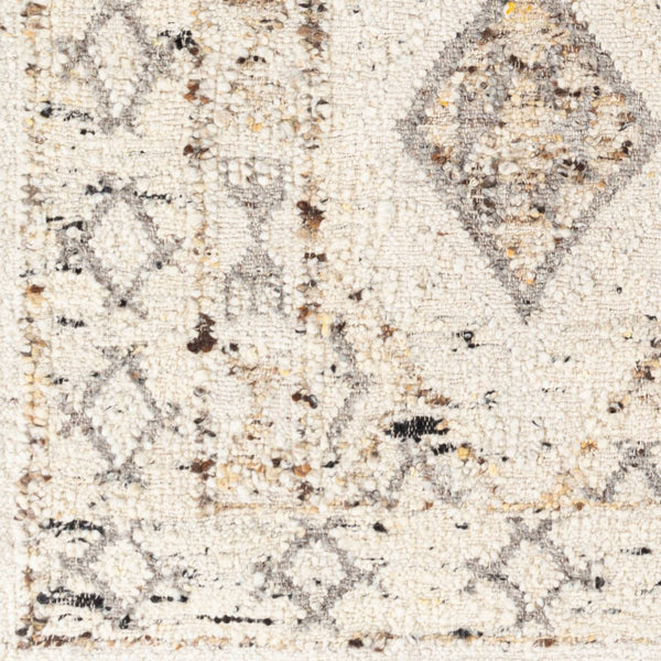 Surya Bremen 2' X 3' Handmade Area Rug - Elegant Abstract Design, Soft Wool, Global-inspired Decor Piece Cream Wool Ben2300-23