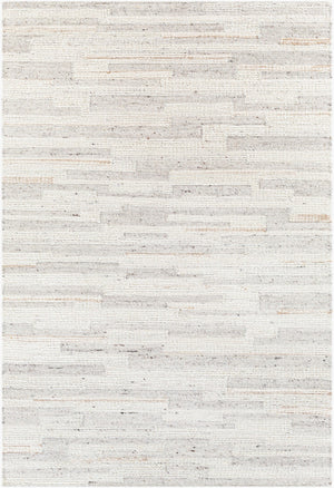 Surya Bremen 2' X 3' Handmade Area Rug - Elegant Abstract Design, Soft Wool, Global-inspired Decor Piece Cream Wool Ben2301-23