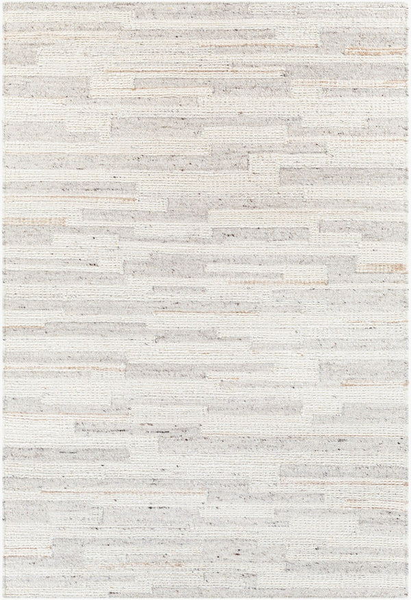 Surya Bremen 2' X 3' Handmade Area Rug - Elegant Abstract Design, Soft Wool, Global-inspired Decor Piece Cream Wool Ben2301-23