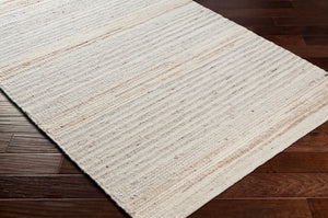 Surya Bremen 2' X 3' Handmade Area Rug - Elegant Abstract Design, Soft Wool, Global-inspired Decor Piece Cream Wool Ben2302-23