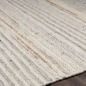 Surya Bremen 2' X 3' Handmade Area Rug - Elegant Abstract Design, Soft Wool, Global-inspired Decor Piece Cream Wool Ben2302-23