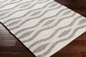 Surya Bremen 2' X 3' Handmade Area Rug - Elegant Abstract Design, Soft Wool, Global-inspired Decor Piece Cream Wool Ben2303-23