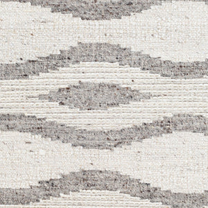 Surya Bremen 2' X 3' Handmade Area Rug - Elegant Abstract Design, Soft Wool, Global-inspired Decor Piece Cream Wool Ben2303-23