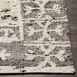 Bremen BEN-2304 6' x 9' Handmade Rug BEN2304-69  Cream, Gray, Charcoal, Black Surya