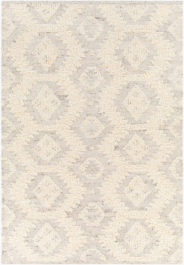Surya Bremen 2' X 3' Handmade Area Rug - Elegant Abstract Design, Soft Wool, Global-inspired Decor Piece Cream Wool Ben2306-23