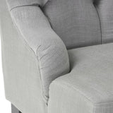 Christopher Knight Home® - Noble House - Nicole Contemporary Tufted Fabric Settee