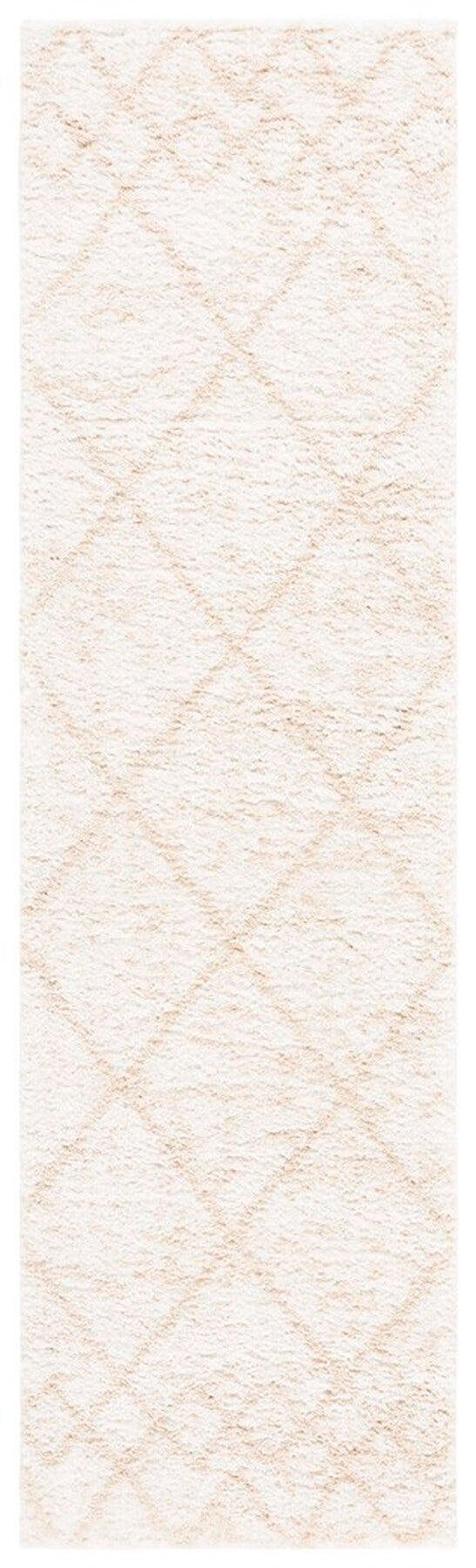 Safavieh Berber 574 Flat Weave Shag - Contemporary Rug Ivory / Beige BER574A-6