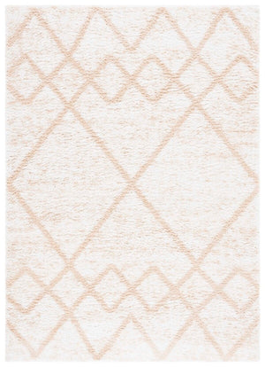 Safavieh Berber 574 Flat Weave Shag - Contemporary Rug Ivory / Beige BER574A-6