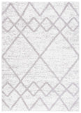 Safavieh Berber 574 Flat Weave Shag - Contemporary Rug Grey / Ivory BER574F-6