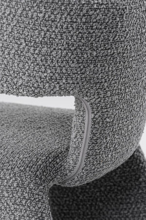 VIG Furniture Modrest Bergman - Modern Light Grey Fabric Dining Chair VGEUMC-7513CH-CODA-178