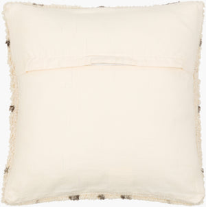 Surya Benisouk 20"L X 20"W Moroccan-inspired Accent Pillow – Stylish Cotton-wool Blend For Chic Decor Gray Wool,Cotton Bes001-2020p