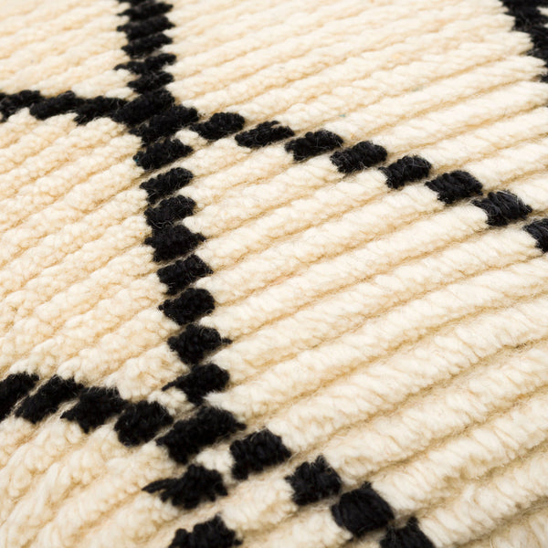 Surya Benisouk 20"L X 20"W Moroccan-inspired Accent Pillow – Stylish Cotton-wool Blend For Chic Decor Cream Wool,Cotton Bes002-2020d