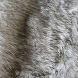 Christopher Knight Home® - Noble House - Warrin White and Grey Streak Faux Fur Throw Blanket