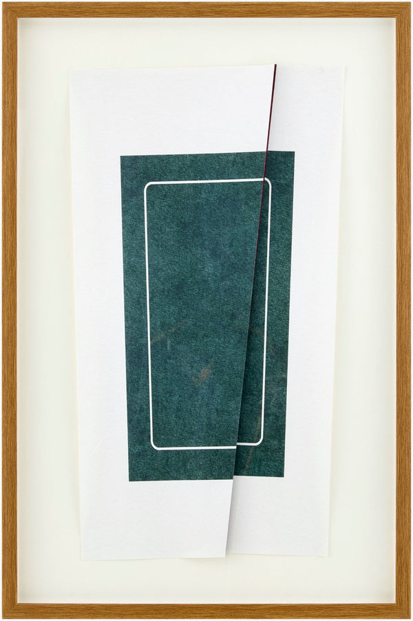 Surya Between Minimalist Framed Wall Print Slim Modern Art for Living Room or Home Office BETW005-20301