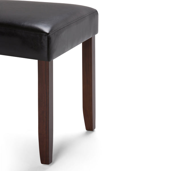 English Elm Acadian Parson Dining Chairs Set Of 2 In Midnight Black - Chic, Comfortable, And Versatile Design B136P159790