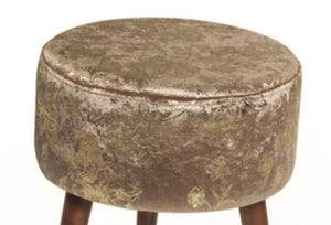 English Elm Flora Ottoman Light Brown - Compact, Versatile Footrest & Extra Seating For Modern And Rustic Homes B029P210382