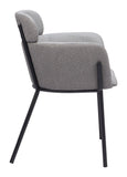 Bremor Dining Chair - Set of 2 Slate Gray 110171 Zuo Modern