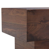 English Elm Modern Simple Walnut Colored Texture Sticker Mdf Coffee Table - 43.3"X21.6"X17.2" Practical Model.Making It An Ideal Addition To Any Living Room Or Apartment.