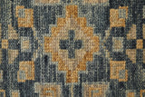Feizy Rugs Fillmore Wool Hand Knotted Vintage Rug Blue/Gray 2'-6" x 12'