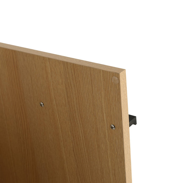 English Elm 30" Bathroom Vanity With Integrated Ceramic Sink, Soft-Close Doors & Open Shelf For Easy Storage W1972S00017