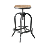 Christopher Knight Home® Noble House Firwood Adjustable Height Swivel Barstools (Set Of One)