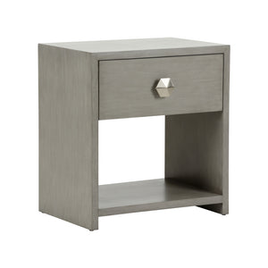 Moxy Bedside Table 1 Drawer Gray 385897 Chelsea House