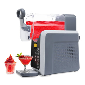 English Elm Slushie Machine with Compressor Led Display Frozen Margarita and Ice Cream Maker W2841P352642