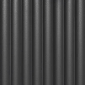 English Elm K&K Fluted Kitchen Island with Extendable Dining Table, Art Deco Mid-Century Design, Built-In Power Hub, Gold Handle Black N707S000018B