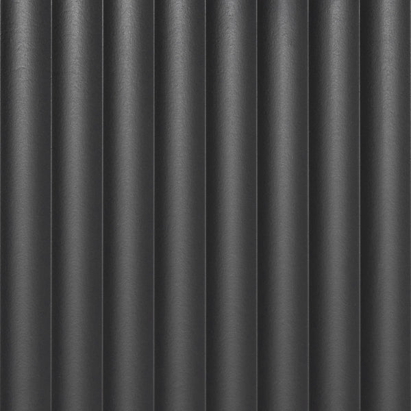 English Elm K&K Fluted Kitchen Island with Extendable Dining Table, Art Deco Mid-Century Design, Built-In Power Hub, Gold Handle Black N707S000018B