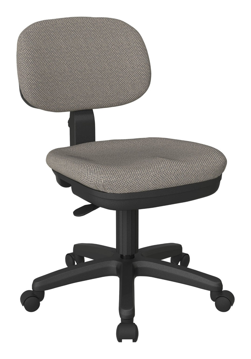 OSP Home Furnishings Basic Task Chair with Pneumatic Height Adjustment and Lumbar Support for Home Office Use SC117-294