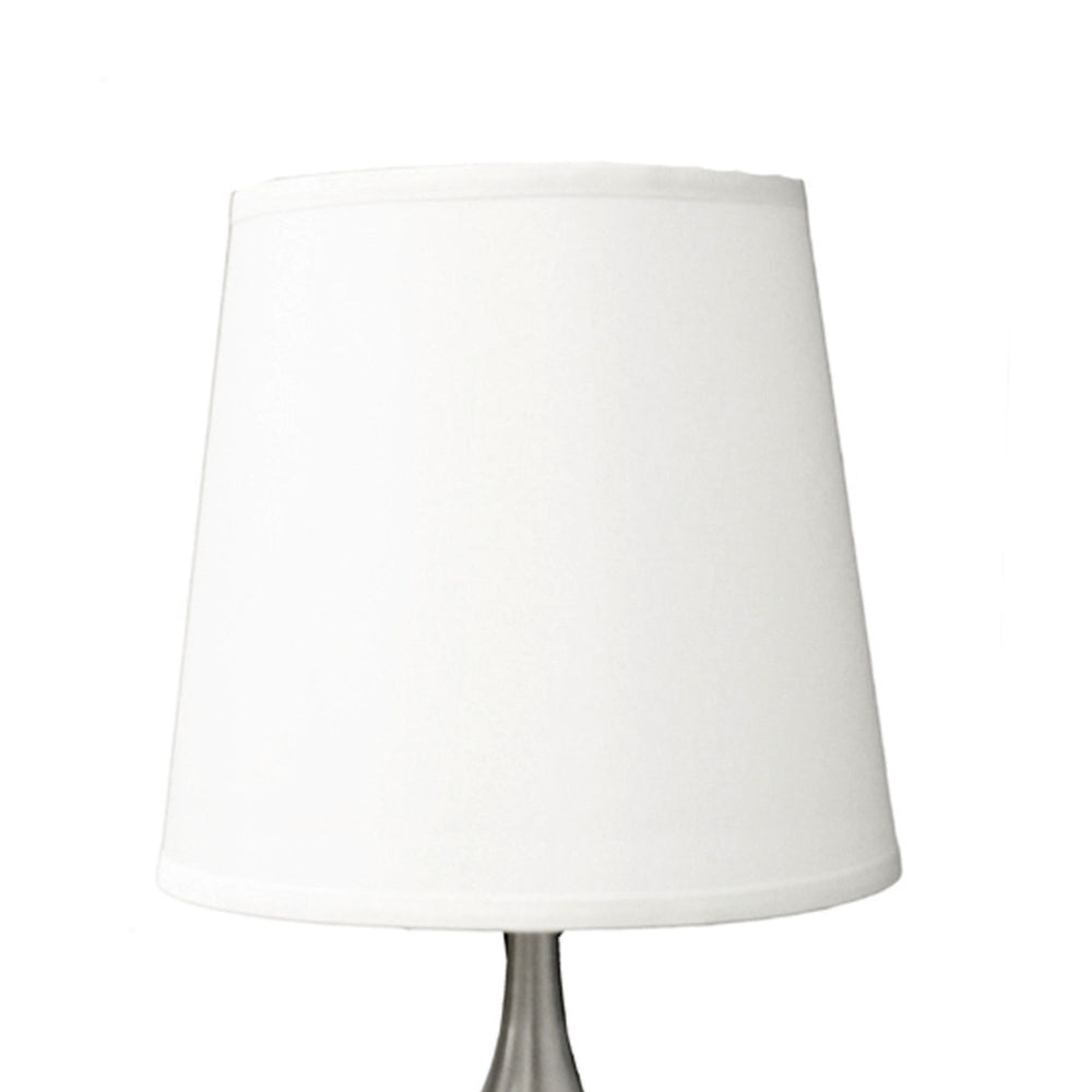 English Elm 24" Elegant Touch-Control Table Lamp - Espresso Base & White Shade For Modern Home Lighting Decor B072116158
