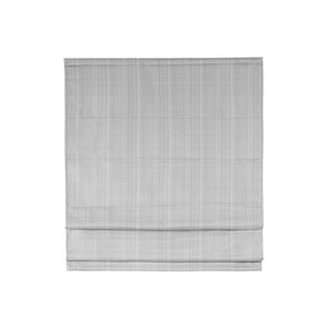 English Elm Basketweave Thermal Foambacking Roman Shade with Cordless Lift, OEKO-TEX Certified Energy-Saving Window Solution Grey 5.08 L x 10.5 W x 7.5 H B03598226