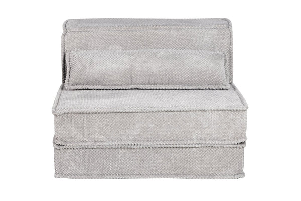 English Elm Compression Modular Floor Sofa Bed - Versatile, No Assembly Required, Cozy Fleece With Memory Foam Comfort W3723P377154