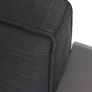 English Elm Christopher Knight Home® - CAPE Coastal Aluminum Outdoor 4-Piece Chat Set with Tempered Glass Table, Ergonomic Comfort and Space-Saving Style Gray CAPECORAL4PCSG