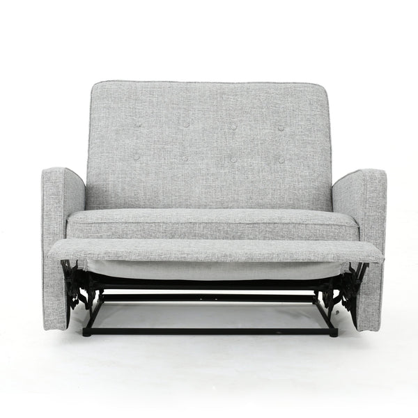 English Elm Christopher Knight Home® - 47" Wide Manual Standard Recliner with Plush Fabric Upholstery, Spacious 47" Seat, Durable Frame, Comfort LIGHT GREY 61259.00LGTW
