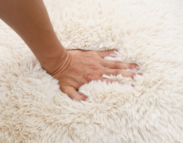 English Elm Contemporary Sculpted Barrel-Back Arm Chair with Smooth Casters, Neutral Textured Upholstery, Stylish Accent Seating Beige 29 L x 36 W x 33 H B2741P401376