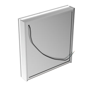 English Elm 30*36 Inch Led Medicine Cabinet with Anti-fog Gfci Outlet and Stepless Dimming Mirror W637P349415