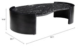 Tartini Coffee Table Black 109850 Zuo Modern