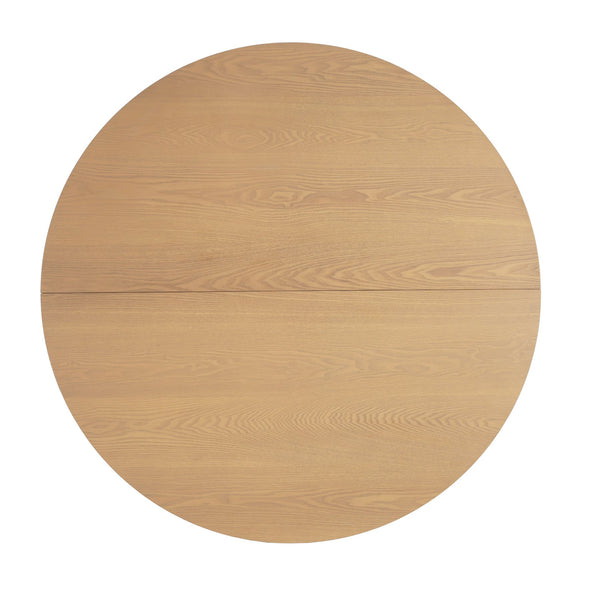 English Elm Christopher Knight Home® - 48" Round Dining Table In Natural Ash - Compact Farmhouse Design For Cozy Spaces & Easy Assembly N771P240936A