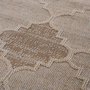 English Elm Guros 8X10 Cream Trellis Rug – Stylish, Durable Indoor/Outdoor Solution For Busy Homes & Patios B189P183465