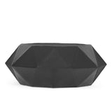 Christopher Knight Home® - Noble House - Leaverton Handcrafted Modern Aluminum Polygonal Coffee Table