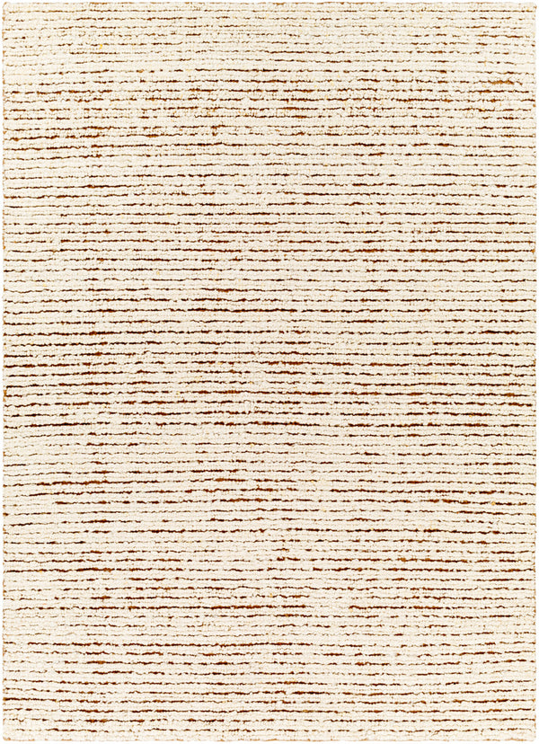 Brentford BFD-2300 9' x 12' Handmade Rug BFD2300-912  Light Gray, Dark Brown Surya