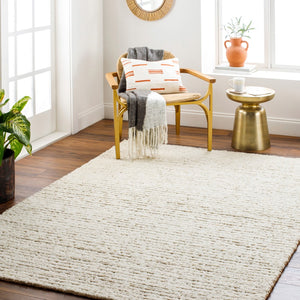 Surya Brentford 2' X 3' Handmade Wool & Jute Rug - Stylish, Durable, And Perfect For Modern Decor Needs! Light Gray Wool,Jute Bfd2300-23