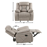 Steve Silver Tyson Manual Recliner TY850R