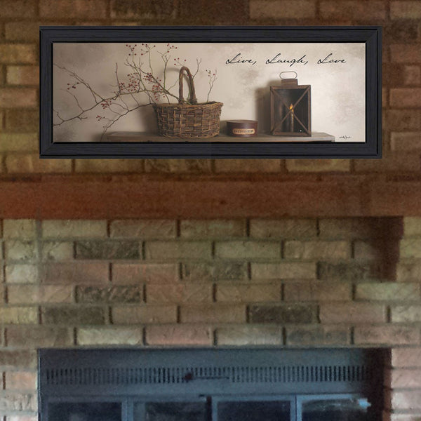 English Elm Trendy Decor 4u Billy Jacobs Farmhouse Typography Framed Print for Home Walls B06785488