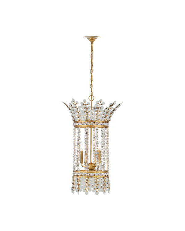 Currey & Company Bradshaw Chandelier - Elegant Art Deco Design With Crystal Accents For Timeless Illumination And Style Gold Glass ,Crystal ,Wrought Iron 9000-1296-currey-company
