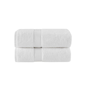 JLA Home Madison Park Signature - Ultra-Soft 100% Cotton Towels | 800 GSM Plush Spa-Quality Set with Antimicrobial Finish, Oeko-Tex Certified Dark Green MPS73-423