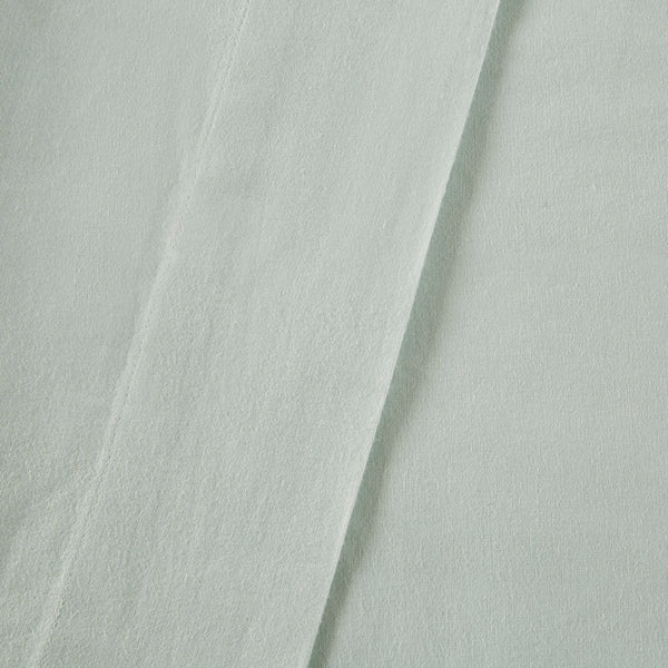 JLA Home Beautyrest - 4 Piece Sheet Set Oversized Cotton Flannel Bedding — Brushed Softness, Warmth, OEKO‑TEX Certified Comfort Seafoam Solid BR20-1845