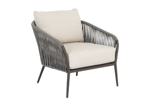 Florence Club Chair in Echo Ash, No Welt SW4201-21-ASH-STKIT Sunset West